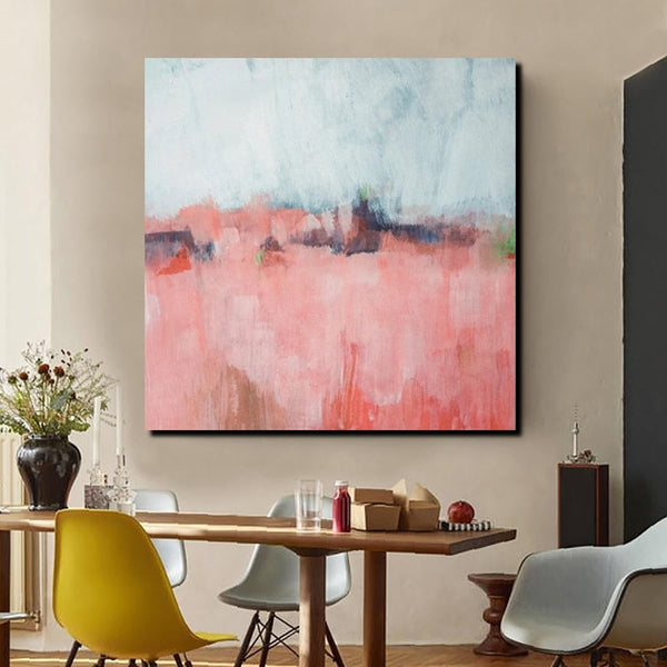 Simple Abstract Paintings, Contemporary Wall Art Paintings for Living Room, Bedroom Acrylic Paintings, Hand Painted Canvas Art, Buy Art Online-LargePaintingArt.com