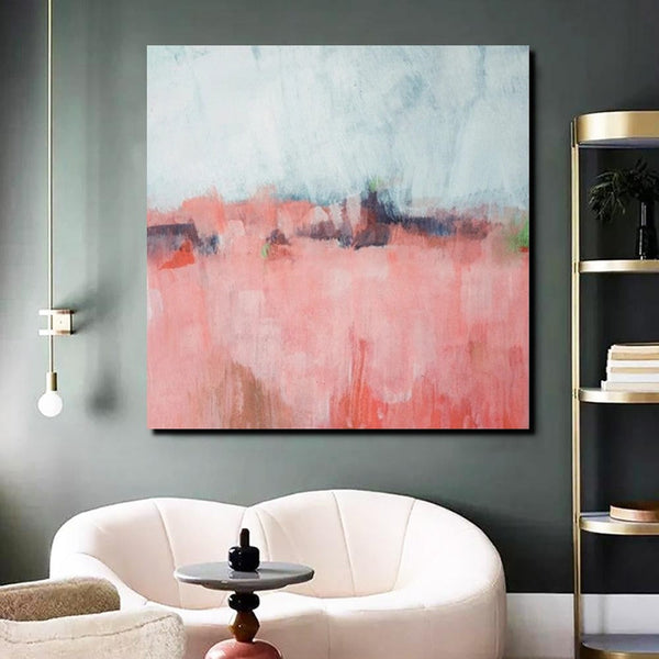 Simple Abstract Paintings, Contemporary Wall Art Paintings for Living Room, Bedroom Acrylic Paintings, Hand Painted Canvas Art, Buy Art Online-LargePaintingArt.com