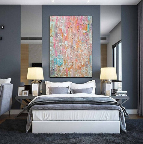 Large Paintings for Dining Room, Acrylic Painting on Canvas, Wall Art Paintings for Bedroom, Simple Modern Art, Simple Abstract Art-LargePaintingArt.com