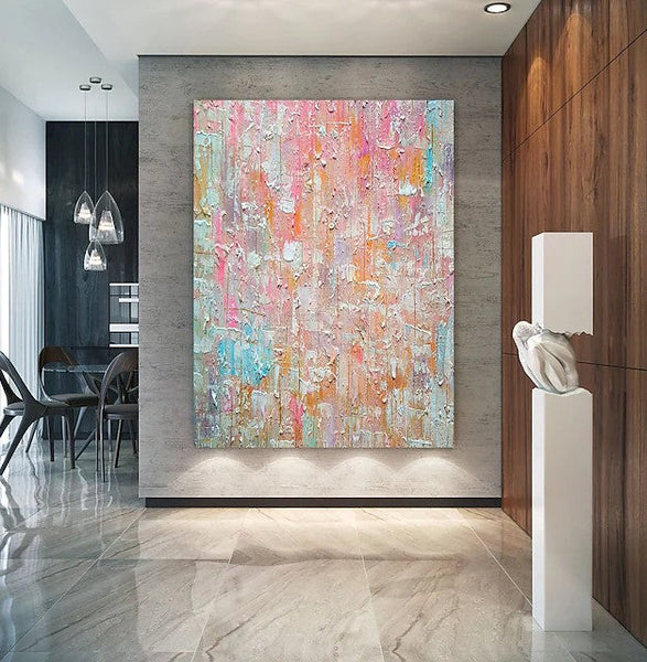Large Paintings for Dining Room, Acrylic Painting on Canvas, Wall Art Paintings for Bedroom, Simple Modern Art, Simple Abstract Art-LargePaintingArt.com
