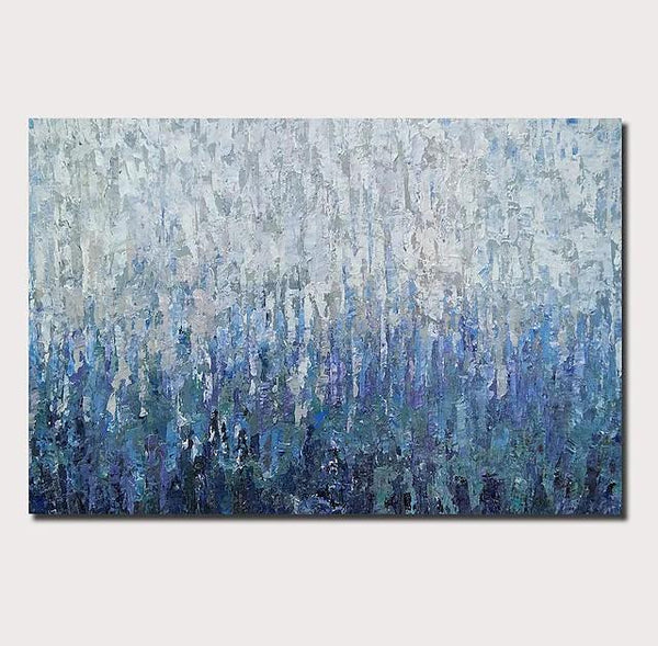 Simple Painting Ideas for Bedroom, Palette Knife Paintings, Hand Painted Canvas Art, Modern Paintings for Living Room-LargePaintingArt.com