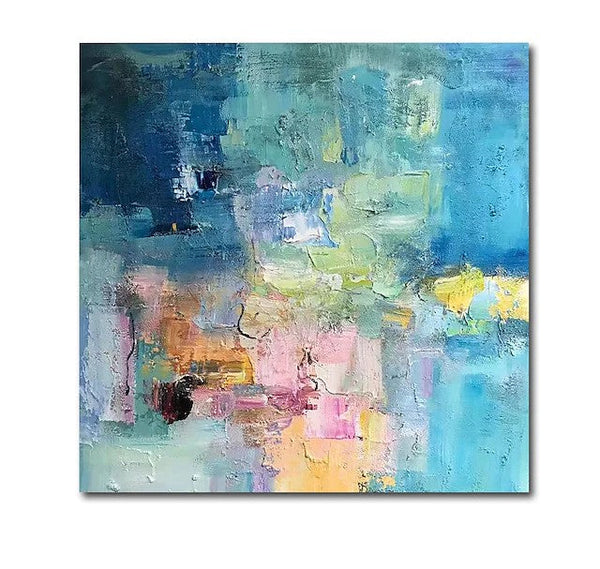 Simple Abstract Art, Simple Modern Wall Art Paintings, Abstract Paintings for Bedroom, Modern Paintings for Living Room, Acrylic Painting on Canvas-LargePaintingArt.com