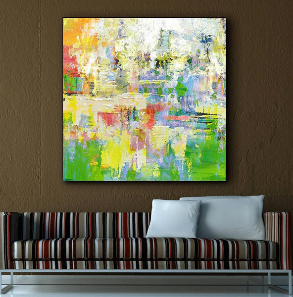 Simple Modern Art, Abstract Paintings for Living Room, Simple Abstract Art, Hand Painted Canvas Painting, Bedroom Wall Art Ideas, Large Acrylic Paintings-LargePaintingArt.com