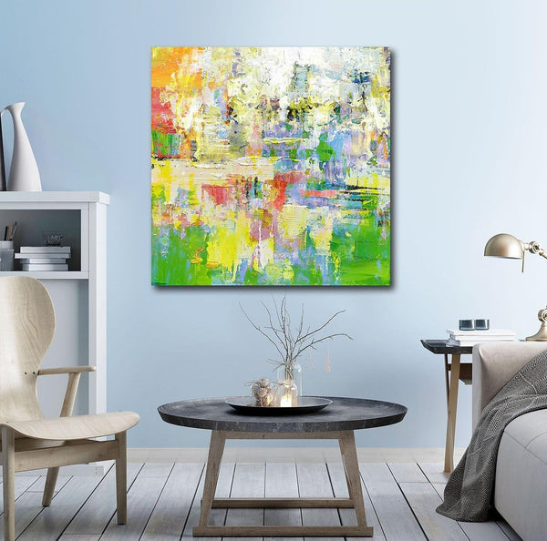 Simple Modern Art, Abstract Paintings for Living Room, Simple Abstract Art, Hand Painted Canvas Painting, Bedroom Wall Art Ideas, Large Acrylic Paintings-LargePaintingArt.com