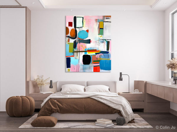 Original Acrylic Wall Art, Oversized Contemporary Acrylic Paintings, Abstract Canvas Paintings, Extra Large Canvas Painting for Living Room-LargePaintingArt.com