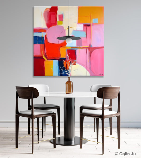 Ultra Modern Acrylic Paintings, Abstract Painting for Bedroom, Original Modern Wall Art Paintings, Oversized Contemporary Canvas Paintings-LargePaintingArt.com