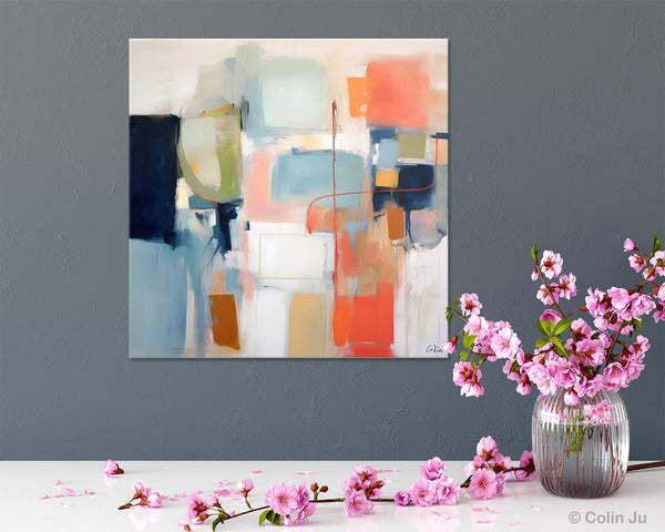 Large Abstract Painting for Bedroom, Original Modern Paintings, Contemporary Canvas Art, Modern Acrylic Artwork, Buy Art Paintings Online-LargePaintingArt.com