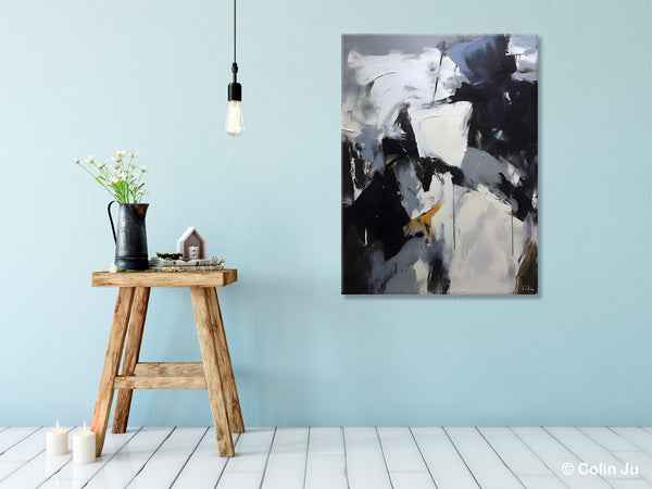 Extra Large Painting on Canvas, Contemporary Acrylic Paintings, Extra Large Canvas Paintings for Bedroom, Large Original Abstract Wall Art-LargePaintingArt.com