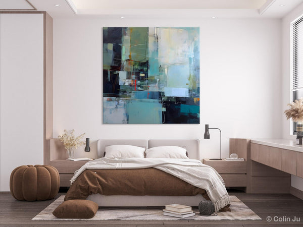 Original Modern Paintings, Contemporary Canvas Art, Modern Acrylic Artwork, Buy Art Paintings Online, Large Abstract Painting for Bedroom-LargePaintingArt.com