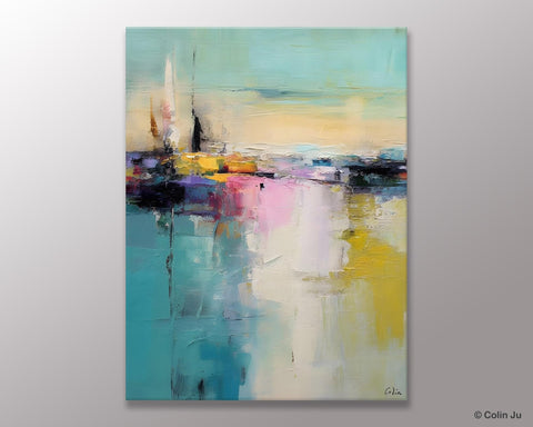 Heavy Texture Canvas Art, Abstract Paintings, Large Contemporary Wall Art, Extra Large Paintings for Living Room, Original Modern Painting-LargePaintingArt.com