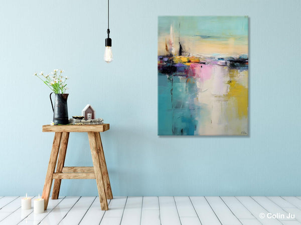 Heavy Texture Canvas Art, Abstract Paintings, Large Contemporary Wall Art, Extra Large Paintings for Living Room, Original Modern Painting-LargePaintingArt.com