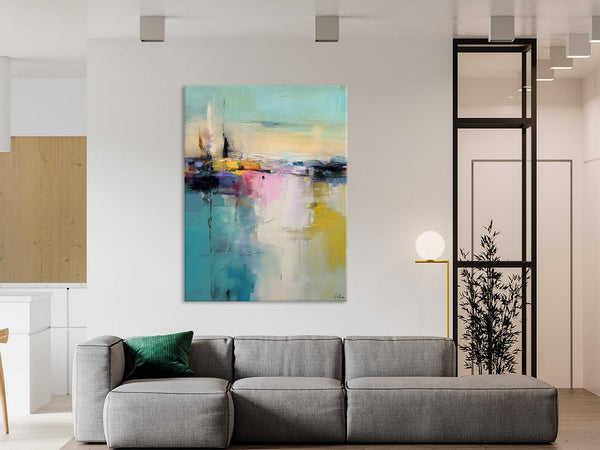 Heavy Texture Canvas Art, Abstract Paintings, Large Contemporary Wall Art, Extra Large Paintings for Living Room, Original Modern Painting-LargePaintingArt.com