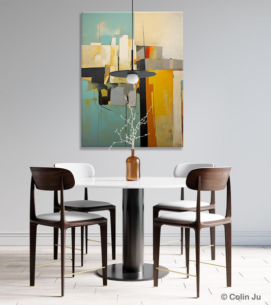 Abstract Paintings, Large Contemporary Wall Art, Extra Large Paintings for Living Room, Heavy Texture Canvas Art, Original Modern Painting-LargePaintingArt.com