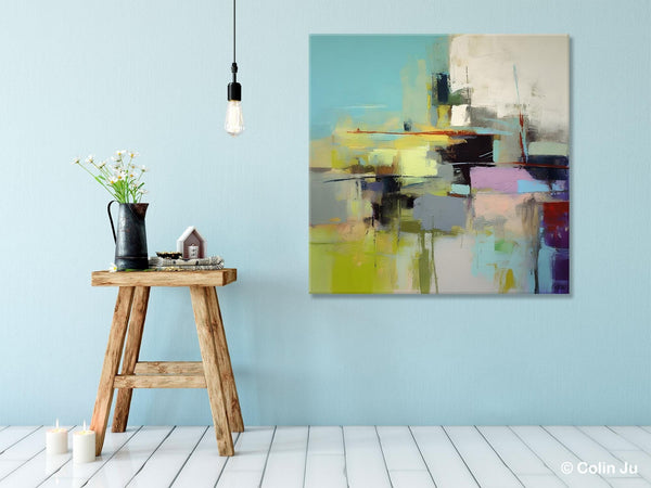 Original Modern Wall Art, Modern Canvas Paintings, Contemporary Canvas Art, Modern Acrylic Artwork, Large Abstract Painting for Bedroom-LargePaintingArt.com
