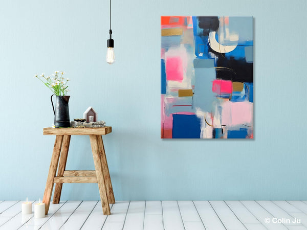 Large Painting Ideas for Living Room, Large Original Canvas Art, Contemporary Acrylic Painting on Canvas, Modern Abstract Wall Art Paintings-LargePaintingArt.com