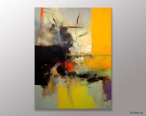 Large Wall Art Paintings for Living Room, Large Original Artwork, Contemporary Acrylic Painting on Canvas, Modern Canvas Art Paintings-LargePaintingArt.com