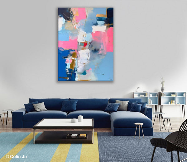 Large Art Painting for Living Room, Original Canvas Art, Contemporary Acrylic Painting on Canvas, Oversized Modern Abstract Wall Paintings-LargePaintingArt.com