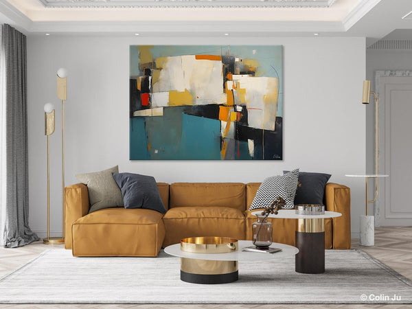 Hand Painted Canvas Art, Large Wall Art Ideas for Living Room, Oversized Canvas Paintings, Original Abstract Art, Contemporary Acrylic Art-LargePaintingArt.com