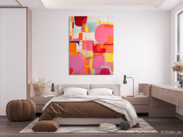Large Contemporary Wall Art, Extra Large Paintings for Bedroom, Abstract Wall Paintings, Heavy Texture Canvas Art, Original Modern Painting-LargePaintingArt.com