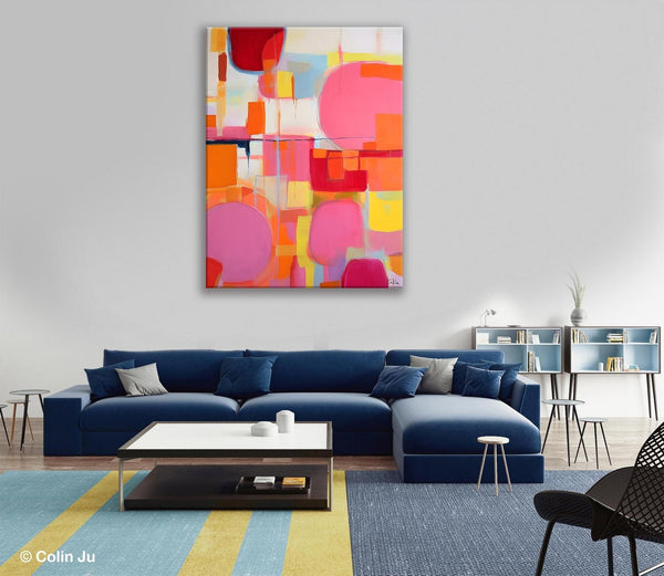 Large Contemporary Wall Art, Extra Large Paintings for Bedroom, Abstract Wall Paintings, Heavy Texture Canvas Art, Original Modern Painting-LargePaintingArt.com