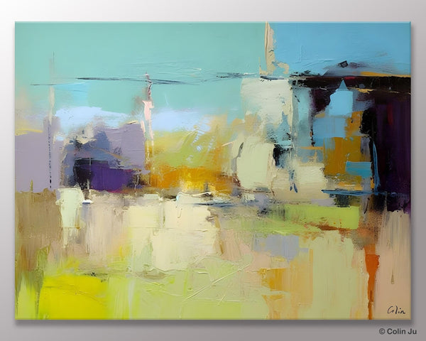 Large Acrylic Paintings on Canvas, Original Abstract Art, Contemporary Acrylic Painting on Canvas, Oversized Modern Abstract Wall Paintings-LargePaintingArt.com