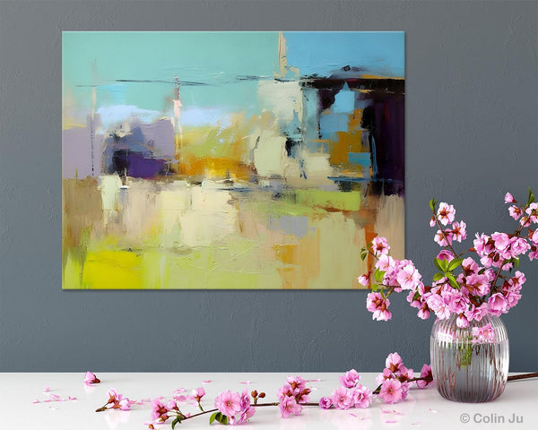 Large Acrylic Paintings on Canvas, Original Abstract Art, Contemporary Acrylic Painting on Canvas, Oversized Modern Abstract Wall Paintings-LargePaintingArt.com