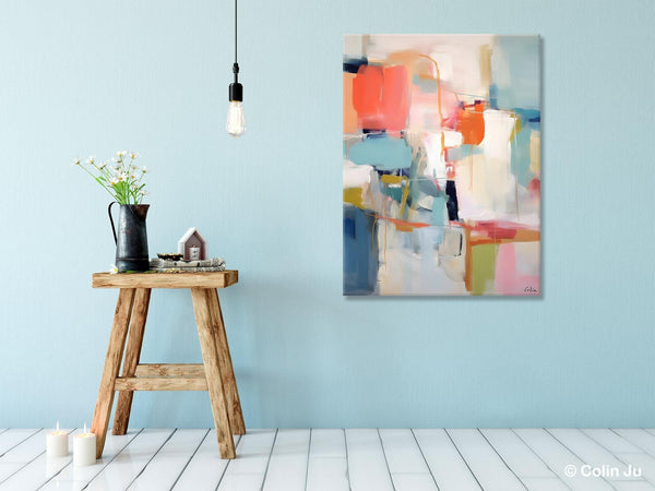 Large Wall Art Painting for Bedroom, Original Canvas Art, Contemporary Acrylic Painting on Canvas, Oversized Modern Abstract Wall Paintings-LargePaintingArt.com