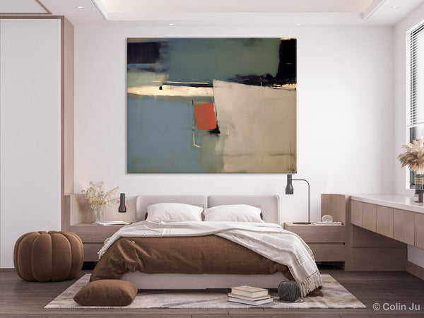 Huge Abstract Painting for Bedroom, Large Original Abstract Wall Art, Oversized Contemporary Acrylic Paintings, Abstract Paintings on Canvas-LargePaintingArt.com