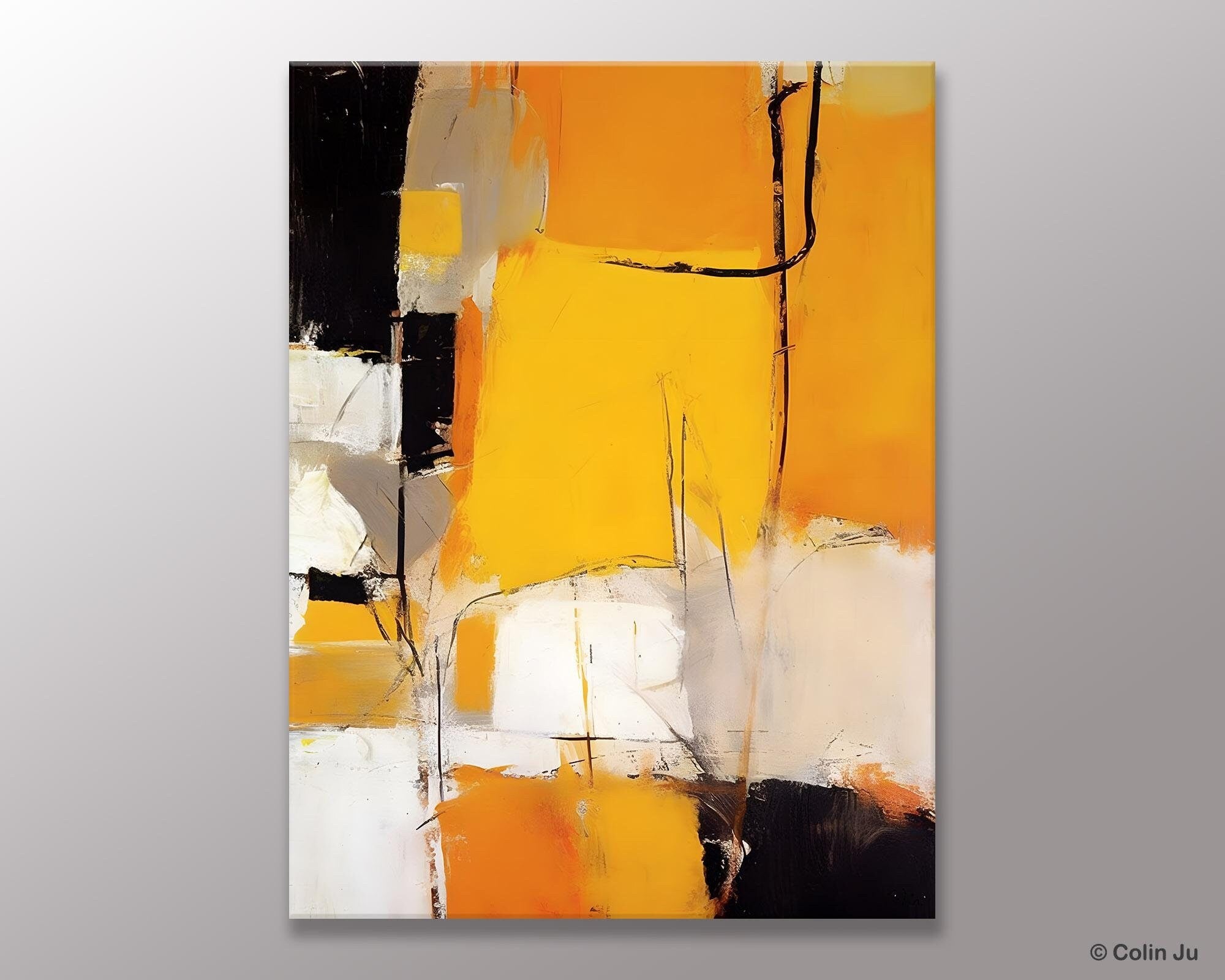 Extra Large Paintings for Bedroom, Abstract Wall Paintings, Large Contemporary Wall Art, Hand Painted Canvas Art, Original Modern Painting-LargePaintingArt.com