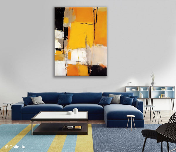 Extra Large Paintings for Bedroom, Abstract Wall Paintings, Large Contemporary Wall Art, Hand Painted Canvas Art, Original Modern Painting-LargePaintingArt.com