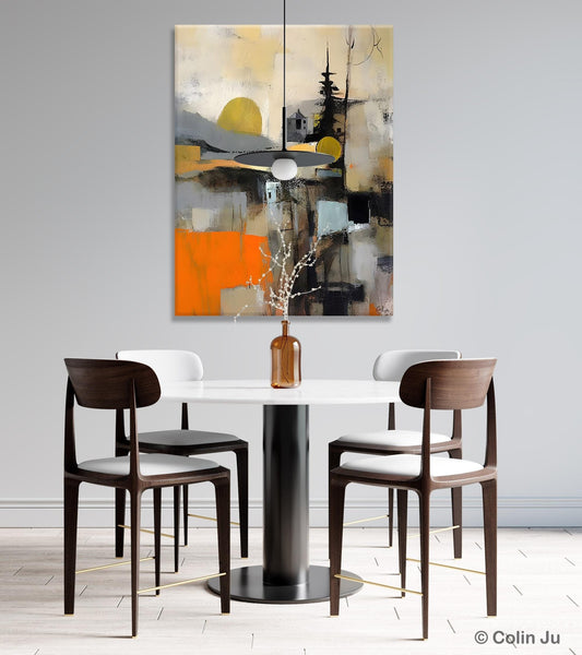 Original Canvas Art, Contemporary Acrylic Painting on Canvas, Large Wall Art Painting for Bedroom, Oversized Modern Abstract Wall Paintings-LargePaintingArt.com
