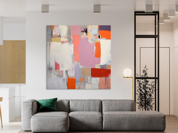 Modern Acrylic Paintings, Original Modern Paintings, Contemporary Canvas Art for Living Room, Extra Large Abstract Paintings on Canvas-LargePaintingArt.com
