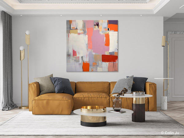 Modern Acrylic Paintings, Original Modern Paintings, Contemporary Canvas Art for Living Room, Extra Large Abstract Paintings on Canvas-LargePaintingArt.com