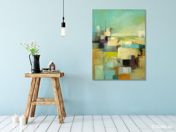 Original Canvas Art, Contemporary Acrylic Painting on Canvas, Large Wall Art Painting for Bedroom, Oversized Modern Abstract Wall Paintings-LargePaintingArt.com