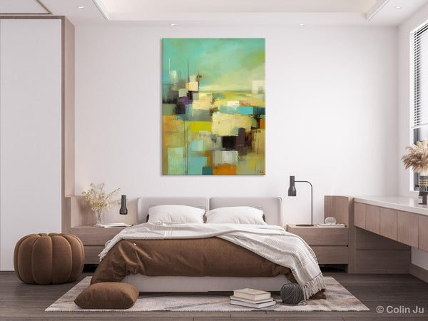 Original Canvas Art, Contemporary Acrylic Painting on Canvas, Large Wall Art Painting for Bedroom, Oversized Modern Abstract Wall Paintings-LargePaintingArt.com