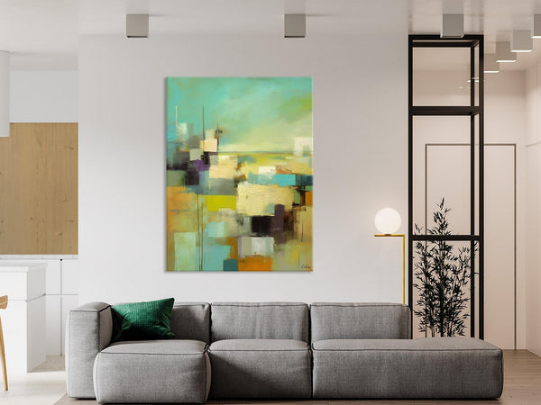 Original Canvas Art, Contemporary Acrylic Painting on Canvas, Large Wall Art Painting for Bedroom, Oversized Modern Abstract Wall Paintings-LargePaintingArt.com