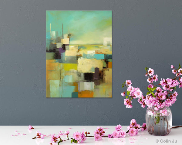Original Canvas Art, Contemporary Acrylic Painting on Canvas, Large Wall Art Painting for Bedroom, Oversized Modern Abstract Wall Paintings-LargePaintingArt.com