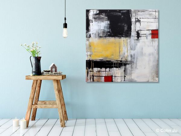 Original Modern Acrylic Artwork, Extra Large Abstract Paintings for Dining Room, Modern Canvas Art Paintings, Abstract Wall Art for Bedroom-LargePaintingArt.com