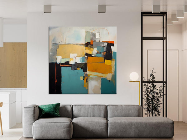 Contemporary Canvas Art for Living Room, Modern Acrylic Paintings, Original Modern Paintings, Extra Large Abstract Paintings on Canvas-LargePaintingArt.com