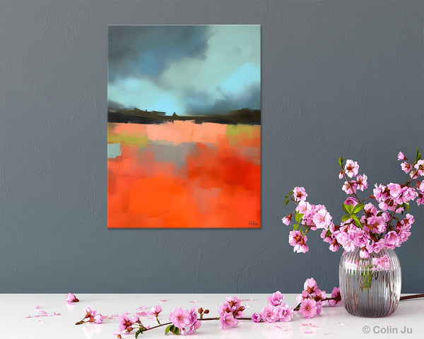 Original Canvas Artwork, Contemporary Acrylic Painting on Canvas, Large Wall Art Painting for Bedroom, Oversized Abstract Wall Art Paintings-LargePaintingArt.com