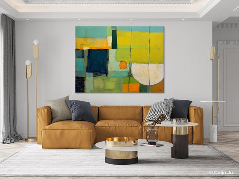 Contemporary Acrylic Paintings, Hand Painted Original Canvas Wall Art, Large Canvas Art Painting for Bedroom, Huge Modern Abstract Paintings-LargePaintingArt.com