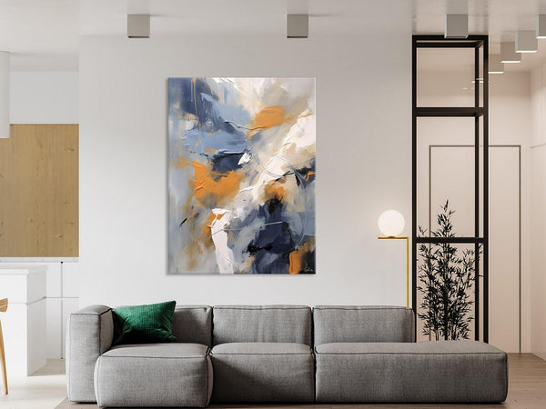 Contemporary Acrylic Paintings on Canvas, Large Wall Art Paintings for Bedroom, Oversized Abstract Wall Art Paintings, Original Abstract Art-LargePaintingArt.com