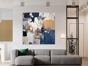 Extra Large Canvas Paintings for Living Room, Original Modern Abstract Artwork, Modern Canvas Art Paintings, Abstract Wall Art for Sale-LargePaintingArt.com