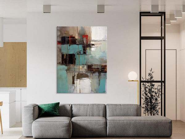 Original Canvas Art, Contemporary Acrylic Painting on Canvas, Large Wall Art Painting for Bedroom, Oversized Modern Abstract Wall Paintings-LargePaintingArt.com