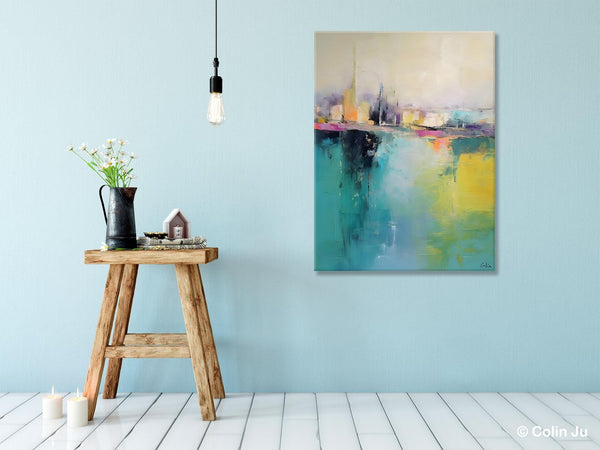 Large Wall Art Painting for Dining Room, Oversized Abstract Art Paintings,Original Canvas Artwork, Contemporary Acrylic Painting on Canvas-LargePaintingArt.com