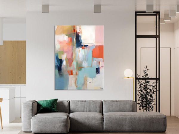 Large Wall Art Painting for Bedroom, Oversized Abstract Wall Art Paintings, Original Modern Artwork, Contemporary Acrylic Painting on Canvas-LargePaintingArt.com