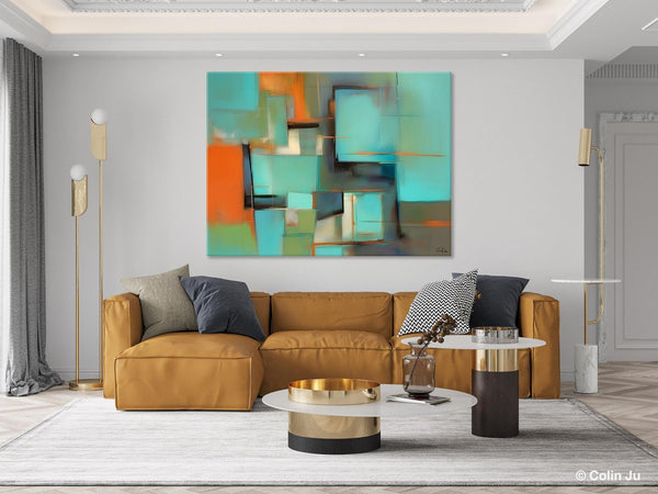 Large Canvas Art Painting for Bedroom, Huge Modern Abstract Paintings, Hand Painted Original Canvas Wall Art, Contemporary Acrylic Paintings-LargePaintingArt.com