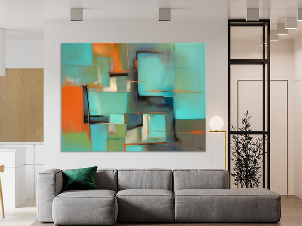 Large Canvas Art Painting for Bedroom, Huge Modern Abstract Paintings, Hand Painted Original Canvas Wall Art, Contemporary Acrylic Paintings-LargePaintingArt.com