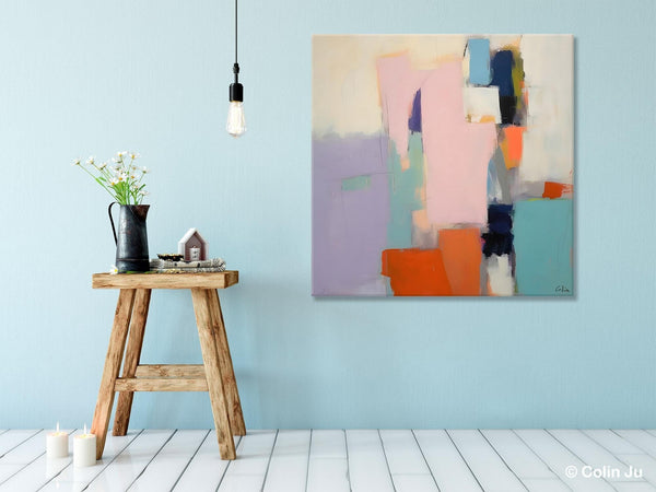 Modern Acrylic Paintings, Original Modern Paintings, Contemporary Canvas Art for Living Room, Extra Large Abstract Paintings on Canvas-LargePaintingArt.com