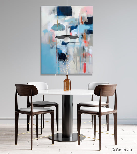 Large Wall Paintings for Bedroom, Contemporary Abstract Paintings on Canvas, Oversized Abstract Wall Art Paintings, Original Abstract Art-LargePaintingArt.com